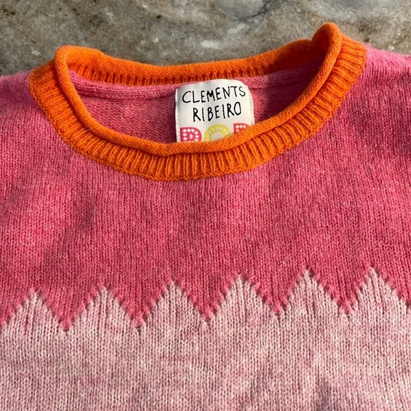 CLEMENTS RIBEIRO Pop lambswool blend knit sweater - Picture 2 of 9